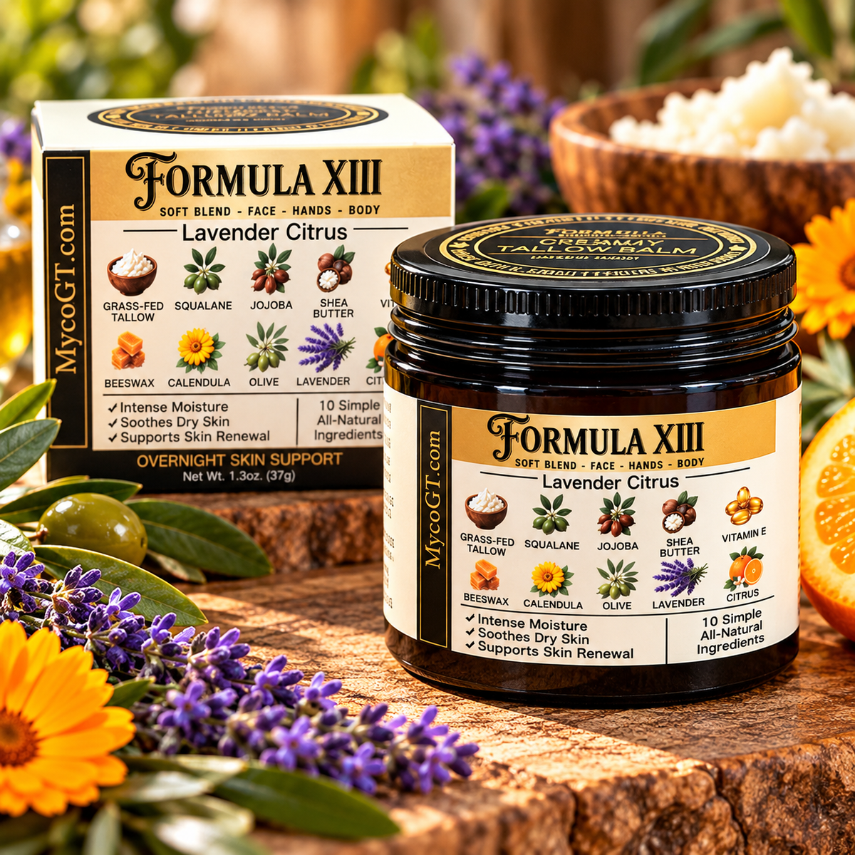Tallow Moisturizer - New Unique Ingredients - 100% Natural