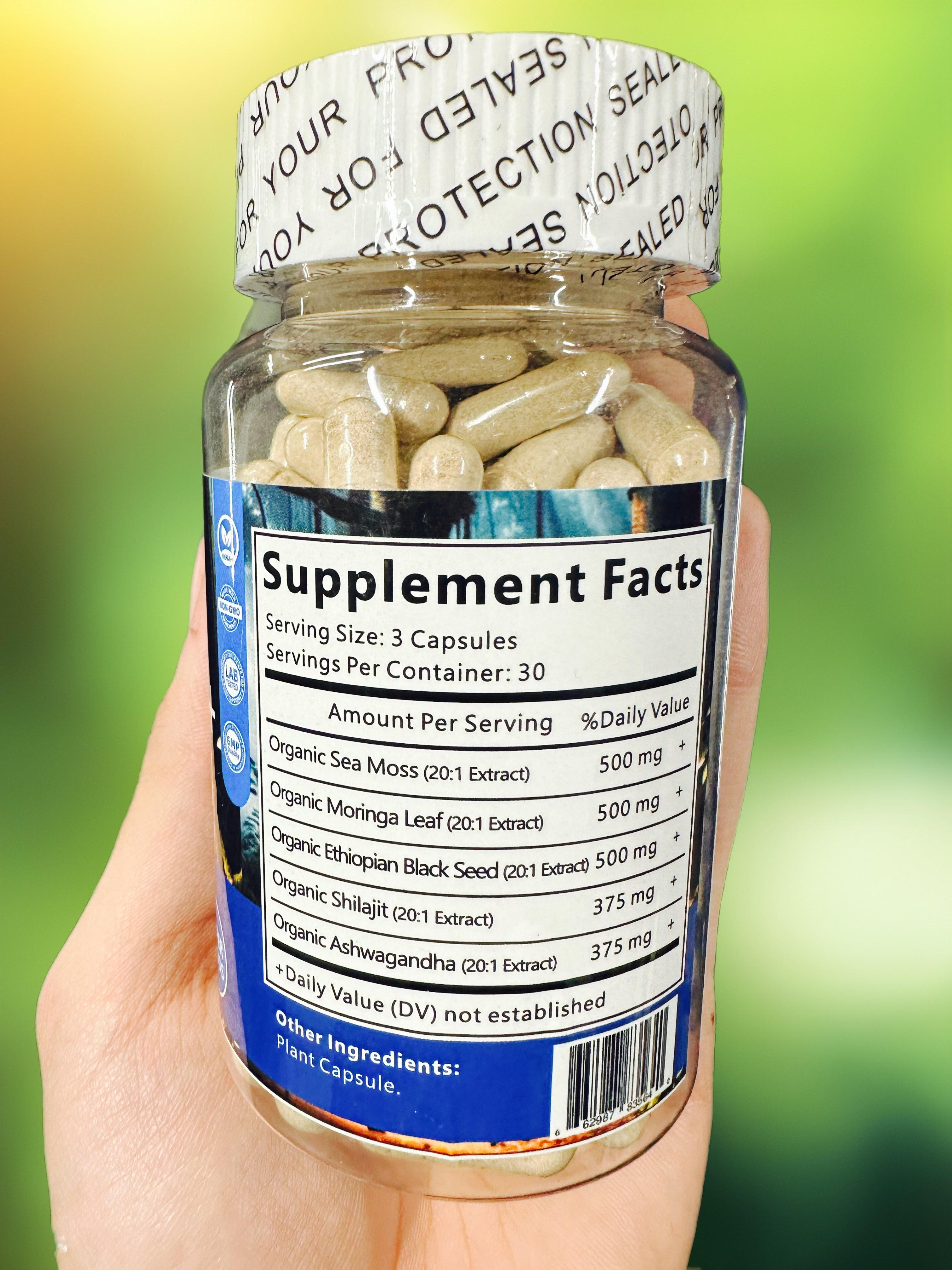 Sea Moss Plus (Spelling Misprint = Bargain - Buy 1 get 2 FREE)