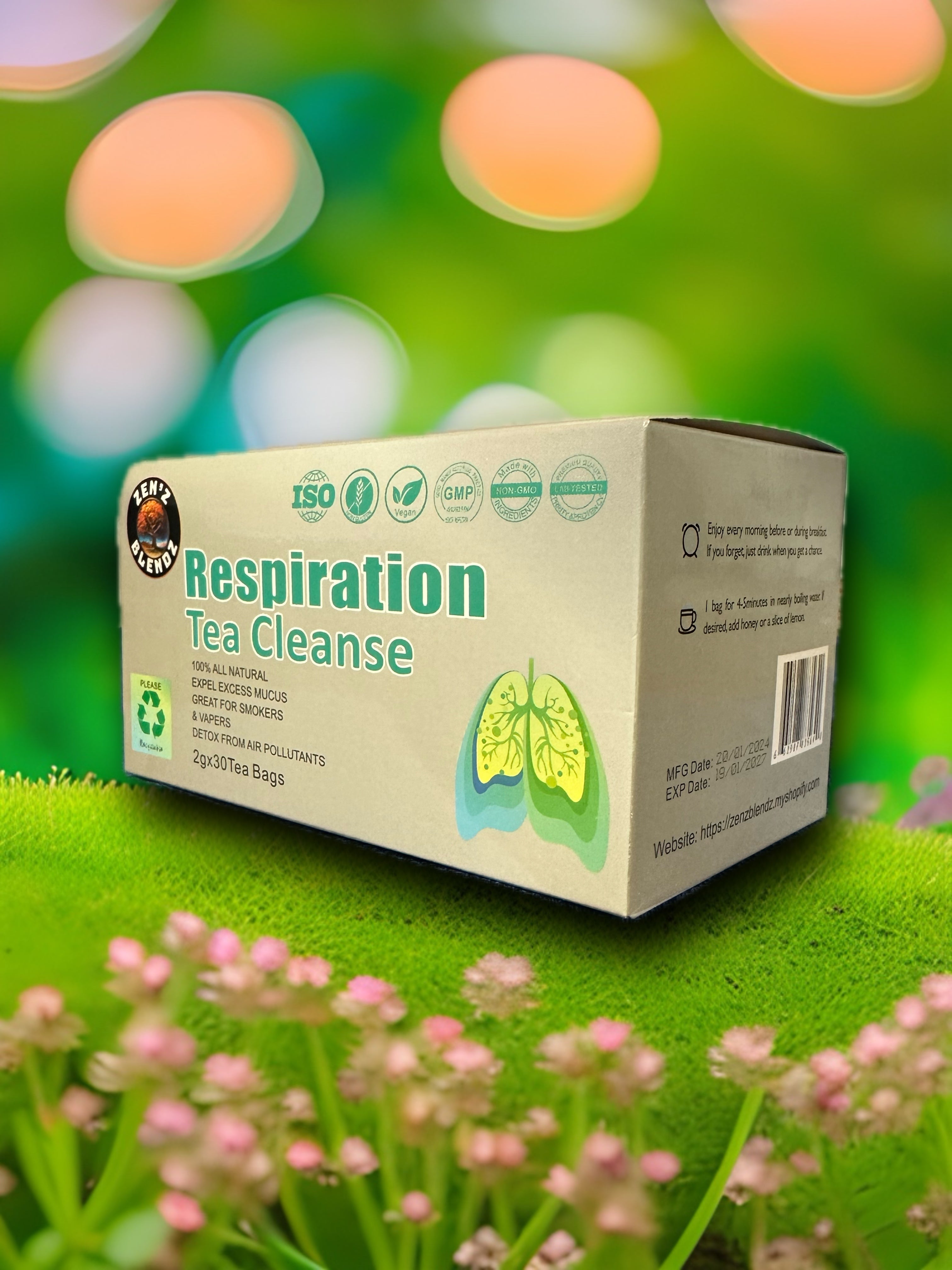 30 Day Lung Cleansing Tea - Buy 2 Get 15% OFF