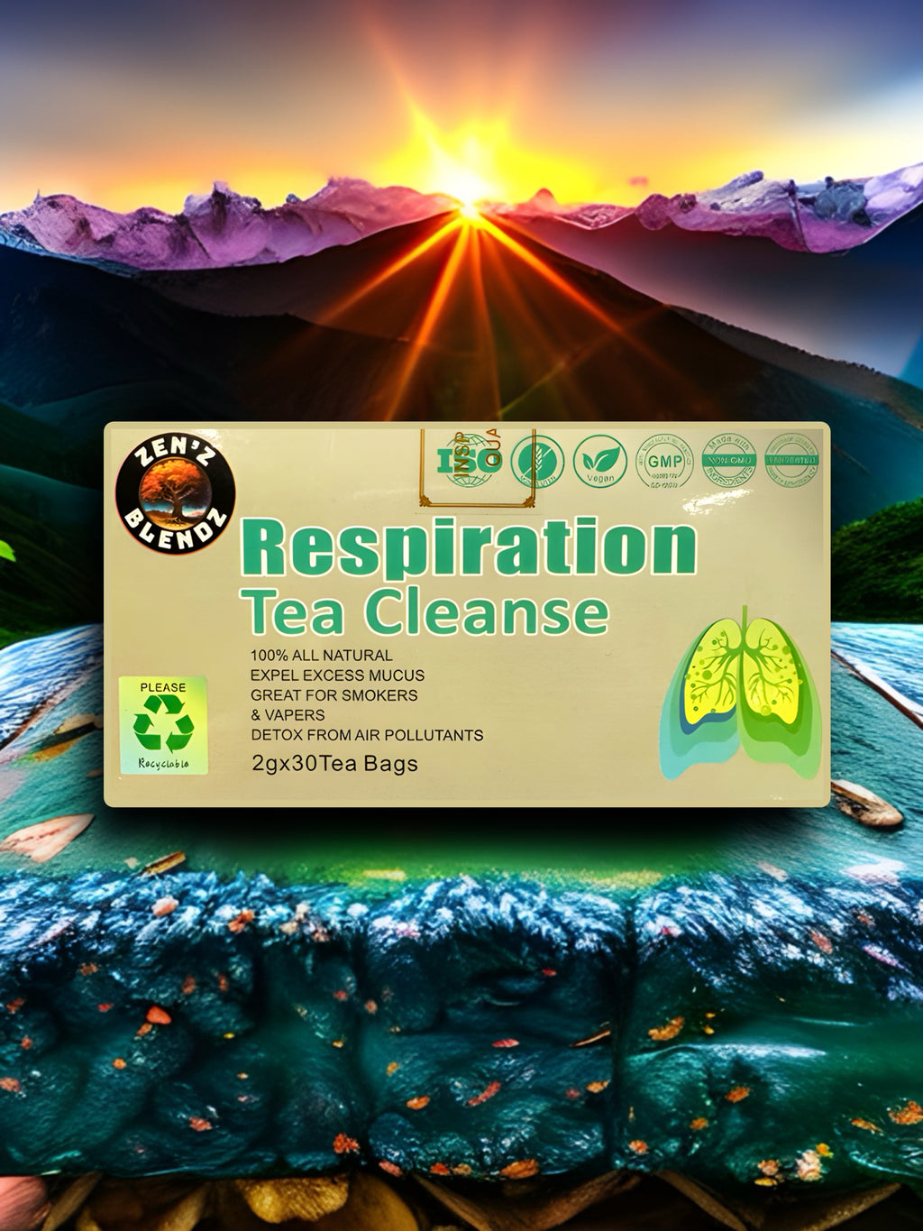 30 Day Lung Cleansing Tea - Buy 2 Get 15% OFF
