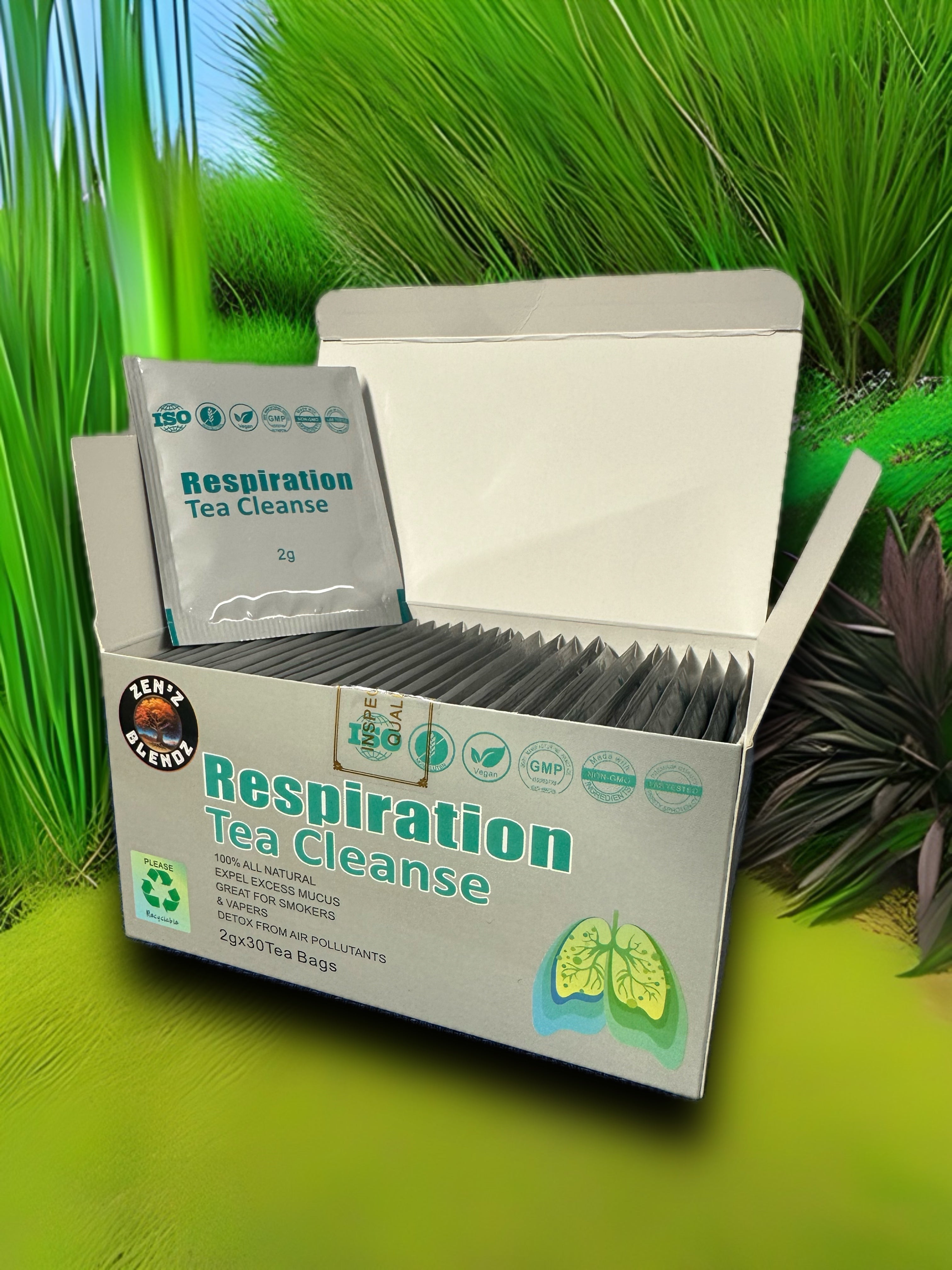30 Day Lung Cleansing Tea - Buy 2 Get 15% OFF