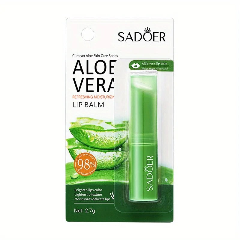 5 pcs Aloe Lip Balm Nourishing, Refreshing, Hydrating and Moisturizing