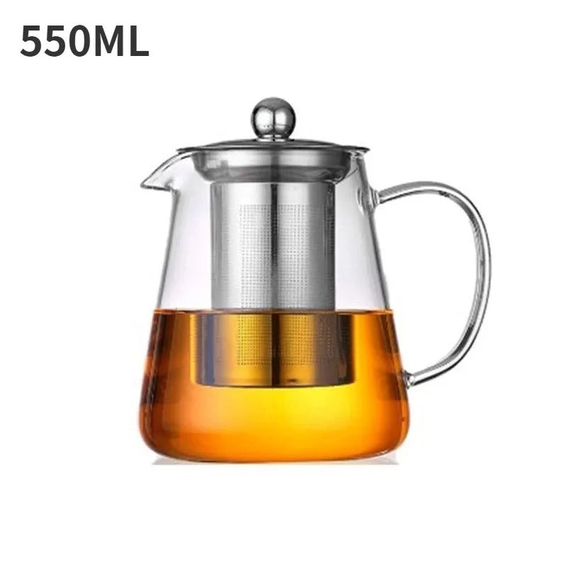 Glass Tea Kettle - Stove Top Safe