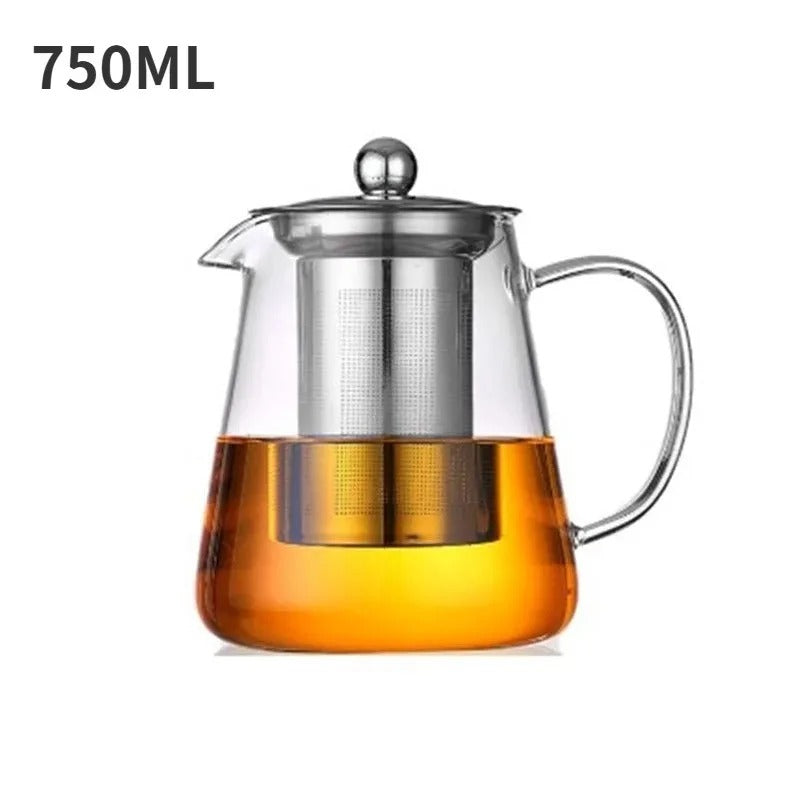 Glass Tea Kettle - Stove Top Safe